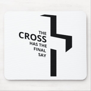 Tapis De Souris The Cross Final Say Gospel Sayings Aesthetic Chris