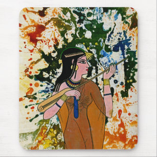 Tapis De Souris The Egyptian Enchantress by Michael Moffa