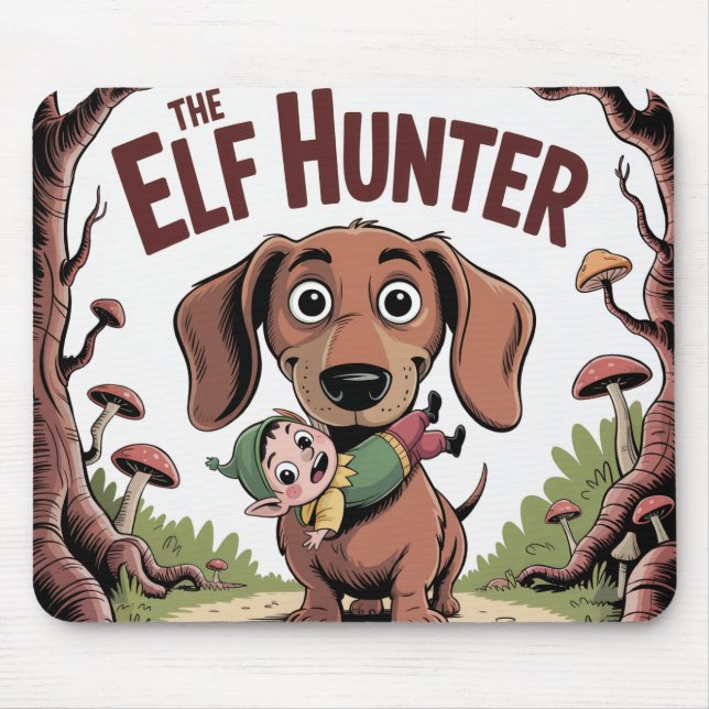TAPIS DE SOURIS THE ELF HUNTER (Devant)