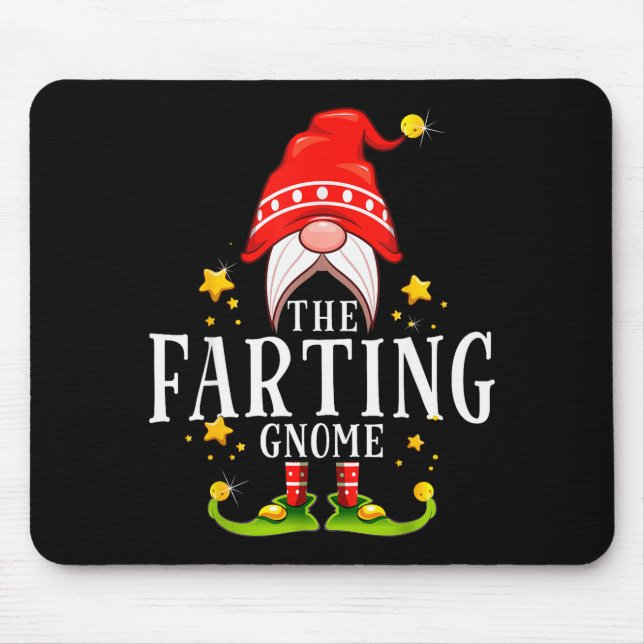 Tapis De Souris The Farting Gnome Christmas Matching  (Devant)