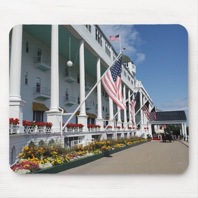 Tapis De Souris The Grand Hotel on Mackinac Island, Michigan (Devant)