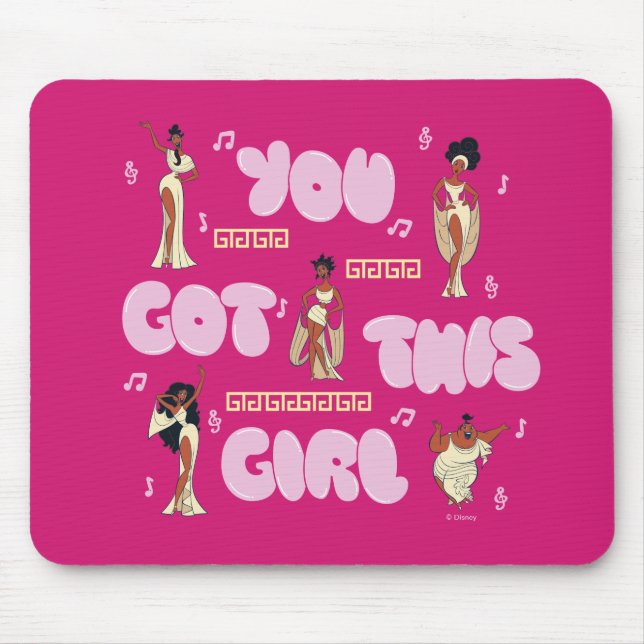 Tapis De Souris The Muses - You Got This Girl Mouse Pad (Devant)