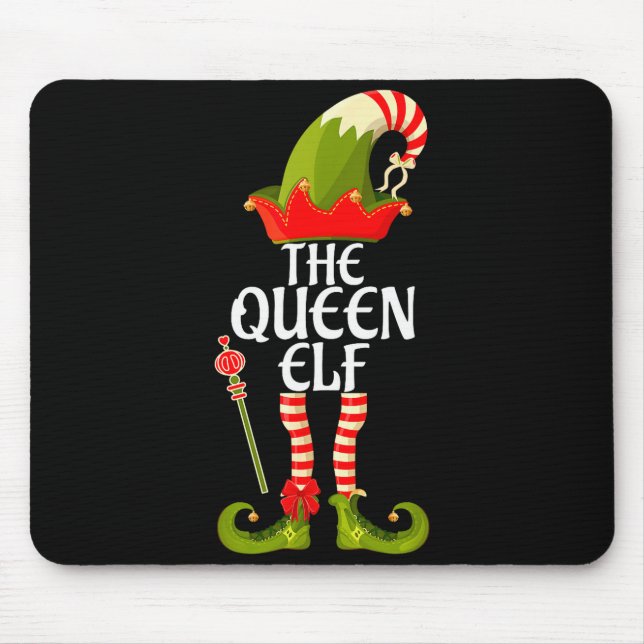 Tapis De Souris The Queen Elf Family Matching Christmas 2023  (Devant)