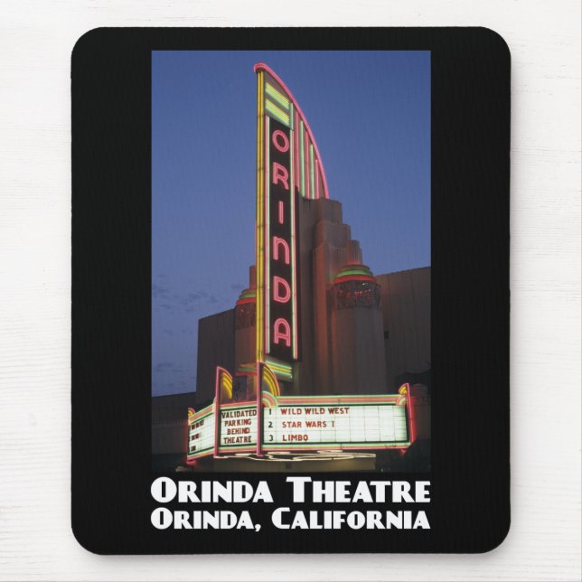 Tapis De Souris Théâtre Mousepad d'Orinda (Devant)