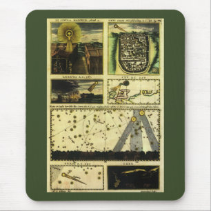 Tapis De Souris Theatrum Cometicum Comètes par Stanislaw Lubieniec