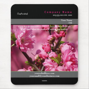 Tapis De Souris Thème Promo Mousepad Pink Cherry Tree - HAMbyWG