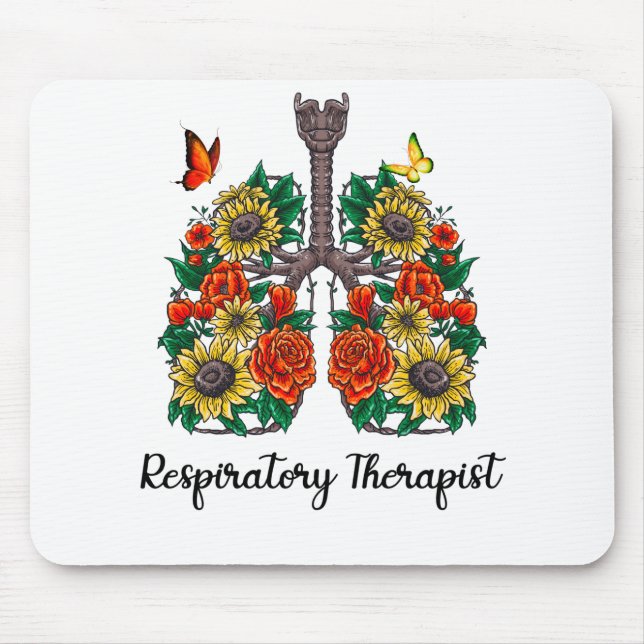 TAPIS DE SOURIS THÉRAPEUTE RESPIRATOIRE (Devant)