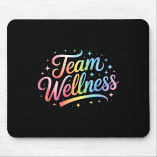 Tapis De Souris Thérapie de yoga de travail de bien-être de l'équi