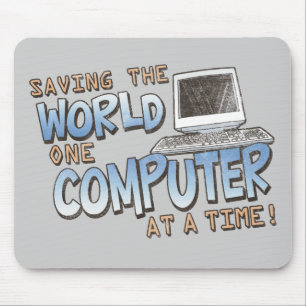 Tapis De Souris theWorld d'économie