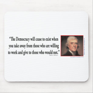Tapis De Souris Thomas Jefferson