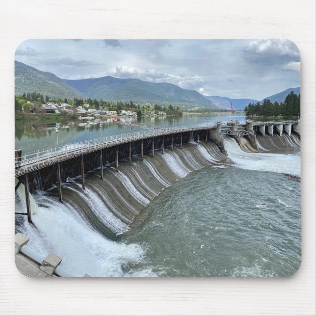 Tapis De Souris Thompson Falls Dam (Devant)