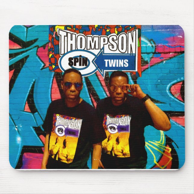 Tapis de souris THOMPSON SPIN TWINS (Devant)