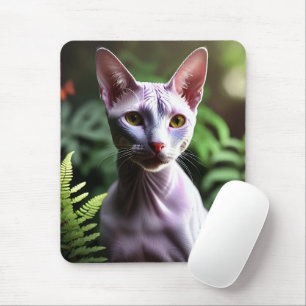 Tapis De Souris Thon Le Chat Sphynx Sans Cheveux, Mousepad