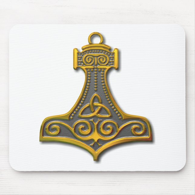 Tapis De Souris Thor's Hammer-gold (Devant)