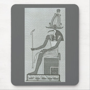 Tapis De Souris Thoth Assis Sur Son Trône
