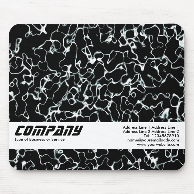 Tapis De Souris Threads Silver Rapides, Entreprise (Devant)