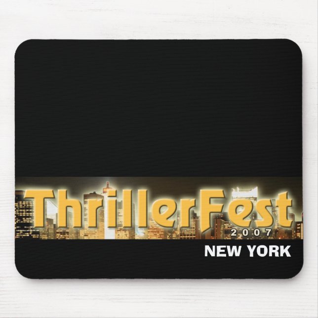 Tapis De Souris Thrillerfest Mousepad 2007 (Devant)