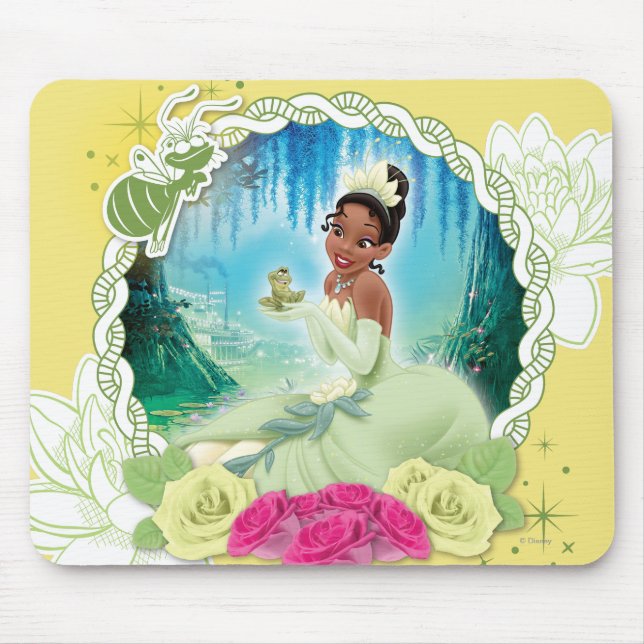 Tapis De Souris Tiana - Je suis une princesse (Devant)