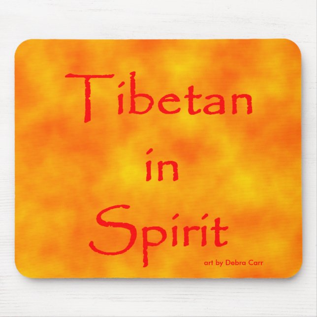 Tapis De Souris Tibétain dans Spirit-mousepad (Devant)