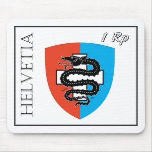 Tapis De Souris Ticino Svizzera / Tessin Suisse Mousepad