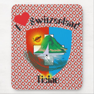Tapis De Souris Ticino Svizzera / Tessin Suisse Mousepad