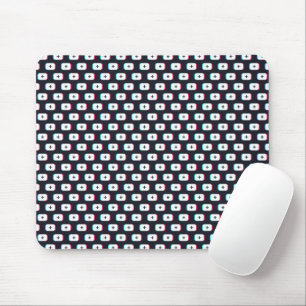 Tapis De Souris TicTok app button. Pattern design