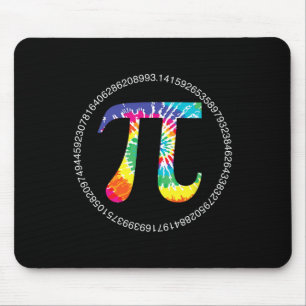 Tapis De Souris Tie Dye Pi Jour T Chemise Physique Math Moteur ens