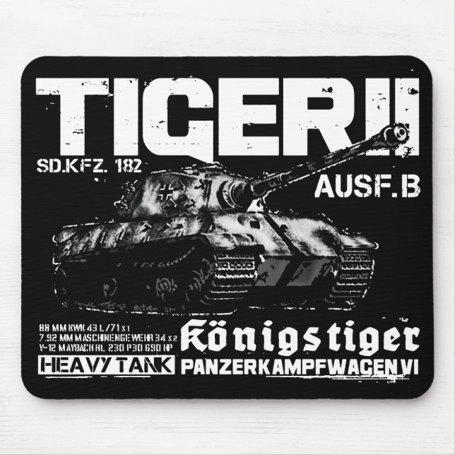 Tapis De Souris Tiger II Mousepad (Devant)