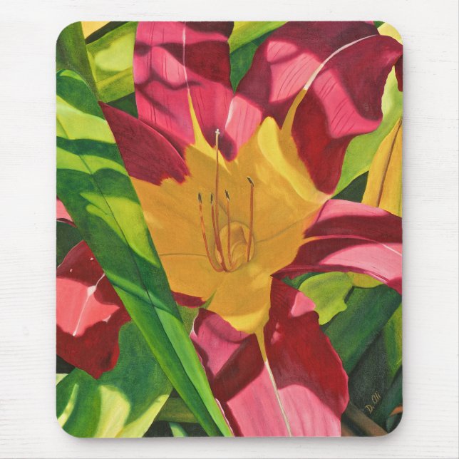 Tapis De Souris Tiger Lily Floral (Devant)