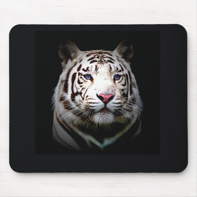 Tapis De Souris Tigre blanc (Devant)
