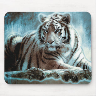 Tapis De Souris Tigre blanc