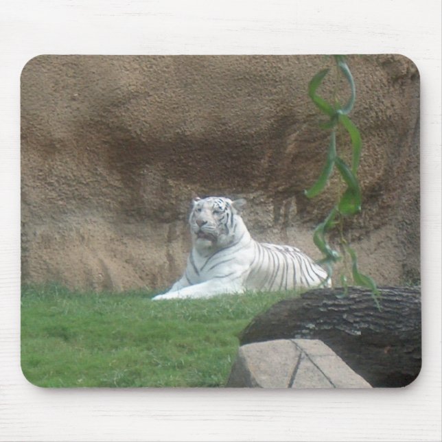 Tapis De Souris Tigre blanc (Devant)