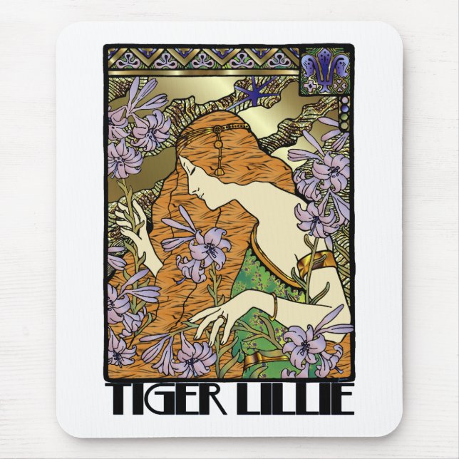 Tapis De Souris Tigre Lillie (Devant)