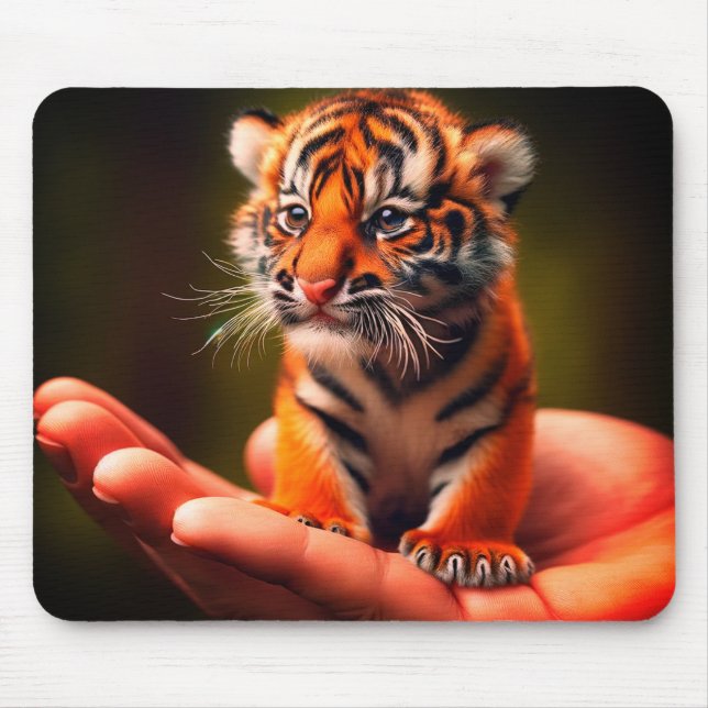 Tapis De Souris Tigre minuscule (Devant)