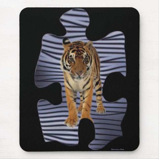 Tapis De Souris Tigre Mousepad (Devant)