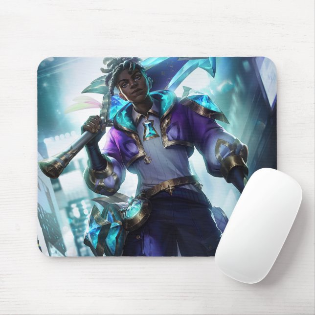 Tapis De Souris Time Bender Gaming Mousepad | Plaque principale Ch (Avec souris)