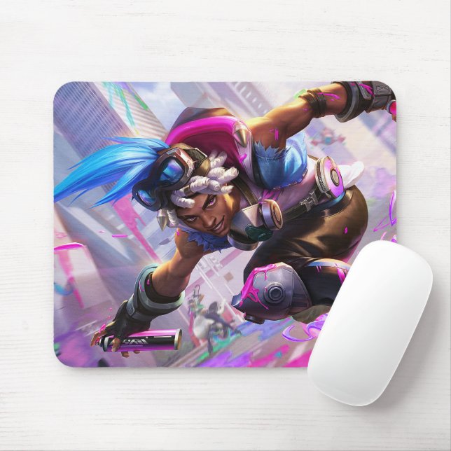 Tapis De Souris Time Bender Gaming Mousepad | Plaque principale Ch (Avec souris)