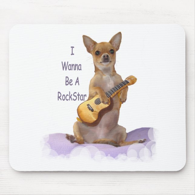 Tapis De Souris Tinkerbell RockStar (Devant)