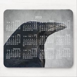 Tapis De Souris Tir de charme de Raven ; Calendrier 2013