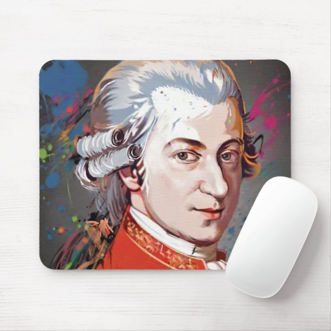 Tapis De Souris Titans of Music : Mozart (Avec souris)