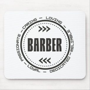 Tapis De Souris Titre de la tâche Barber Extraordinaire
