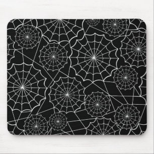 Tapis De Souris toile d'araignée d'halloween