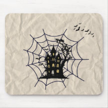 Tapis de souris Toile d'araignée gothique - Bureau