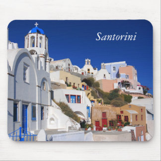 Tapis De Souris Toile de Santorin