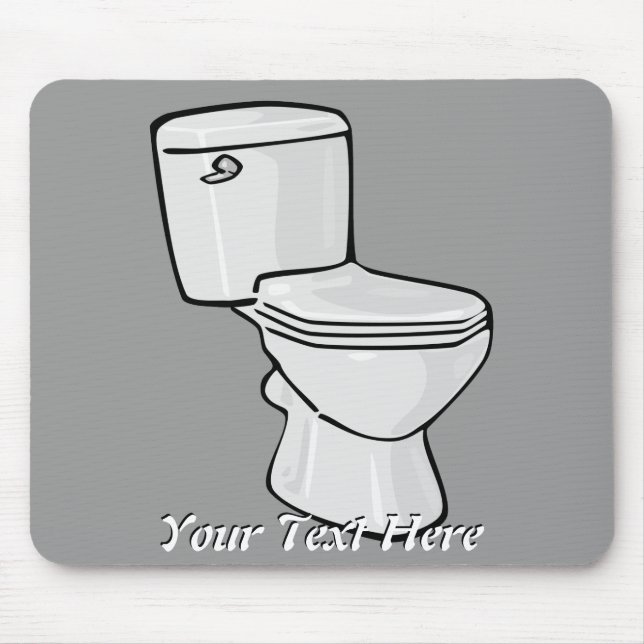 Tapis De Souris Toilette Mousepad (Devant)