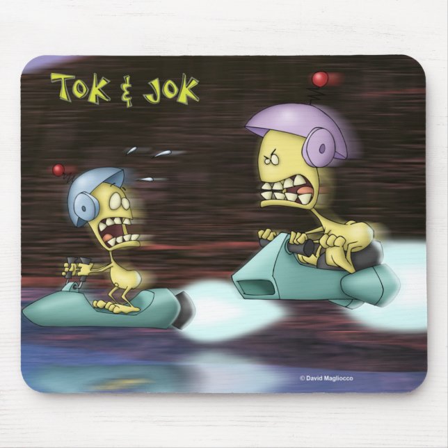 Tapis De Souris Tok & Jok La Course Mousepad (Devant)