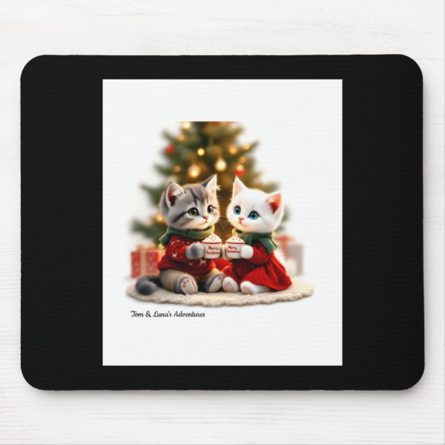 Tapis De Souris Tom Luna Cozy Christmas Cocoa  (Devant)