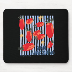 Tapis De Souris Tomate Vintage Fille de Tomate de Marché Italien É