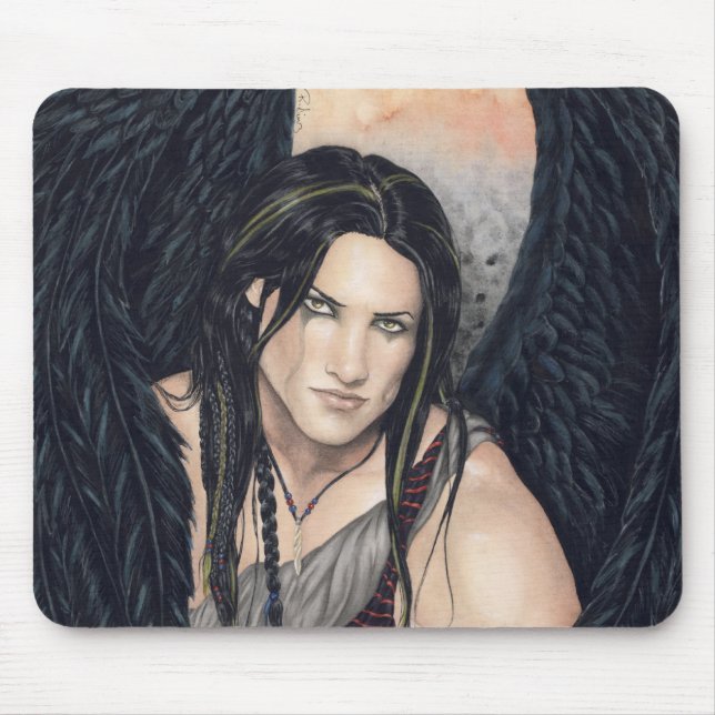 Tapis De Souris Tombé du mousepad de grâce (Devant)