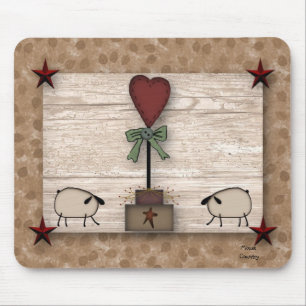 Tapis De Souris Topiaire primitif Mousepad